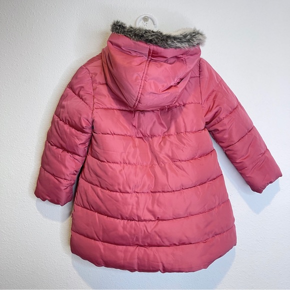 french obaibi pink warm puddle coat - Picture 3 of 3